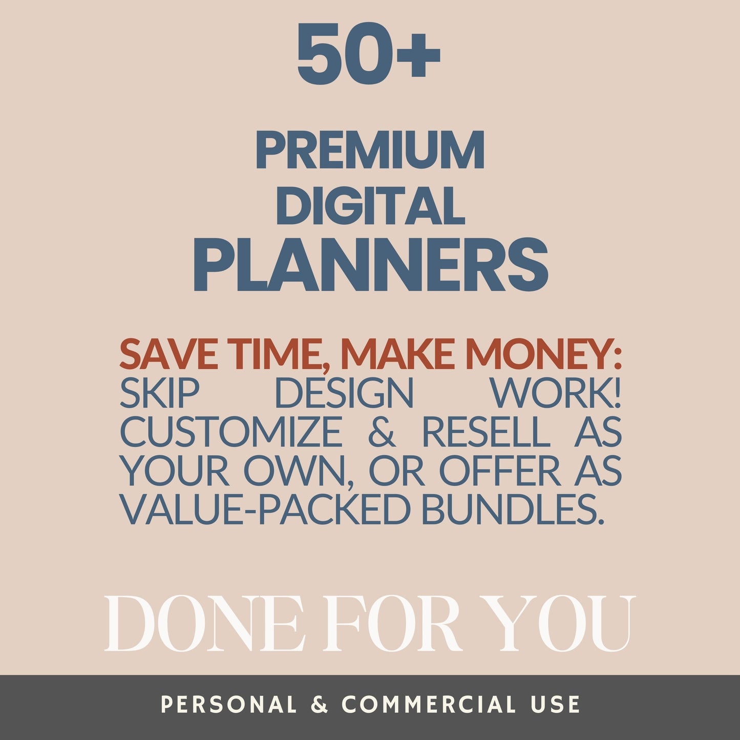 PLR Planner Bundle Master Resell Rights Digital Planner für den Verkauf auf Etsy PLR Digital Products MRR Business Planner-Vorlagen