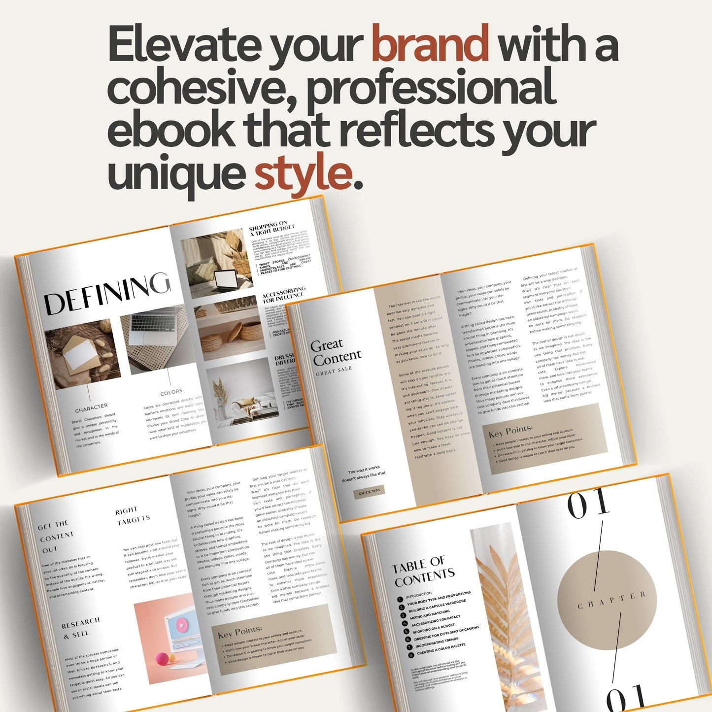 Modern Ebook/ Workbook Template Canva Editable- DFY Digital Product