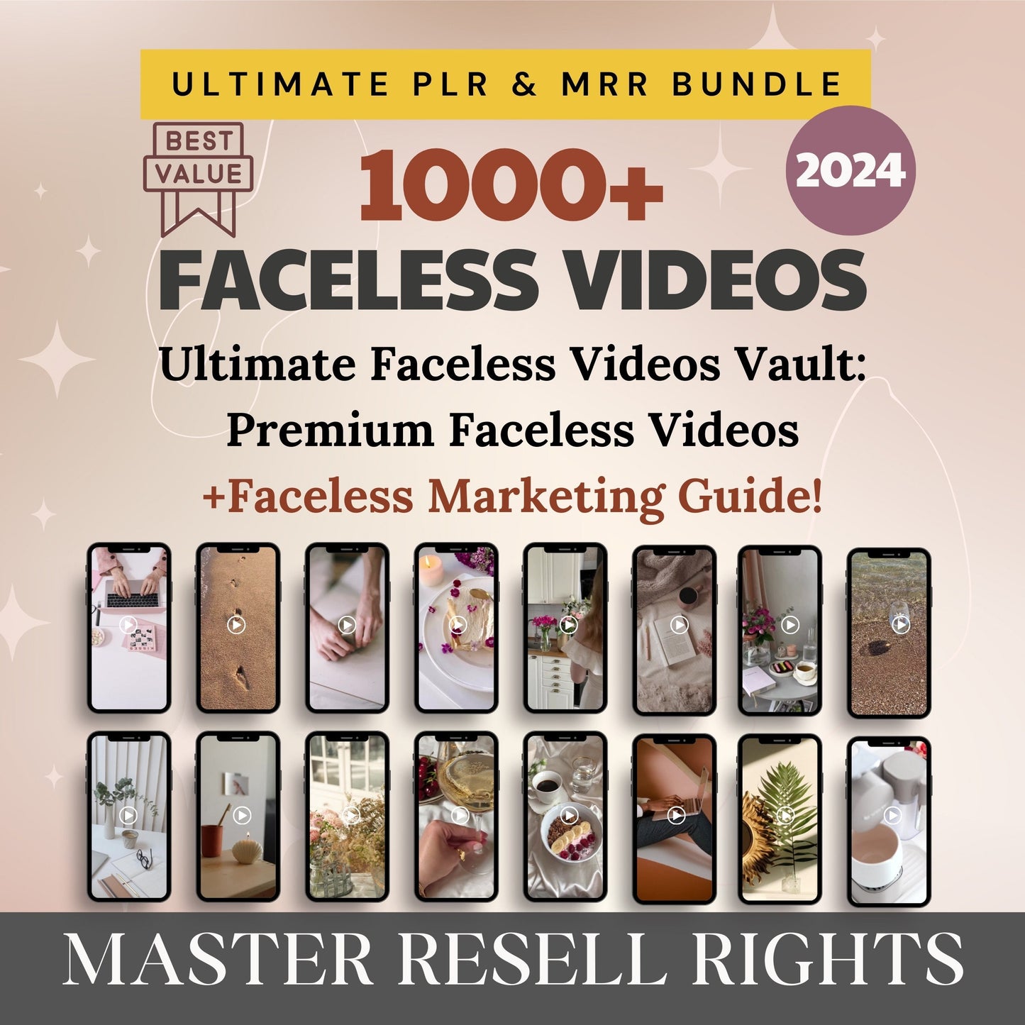 PLR Digital Products Master Resell Rights Etsy Sellers Bundle zum Verkauf auf Etsy Passive Income PLR ​​Faceless Reels ChatGpt Prompts PLR Planner