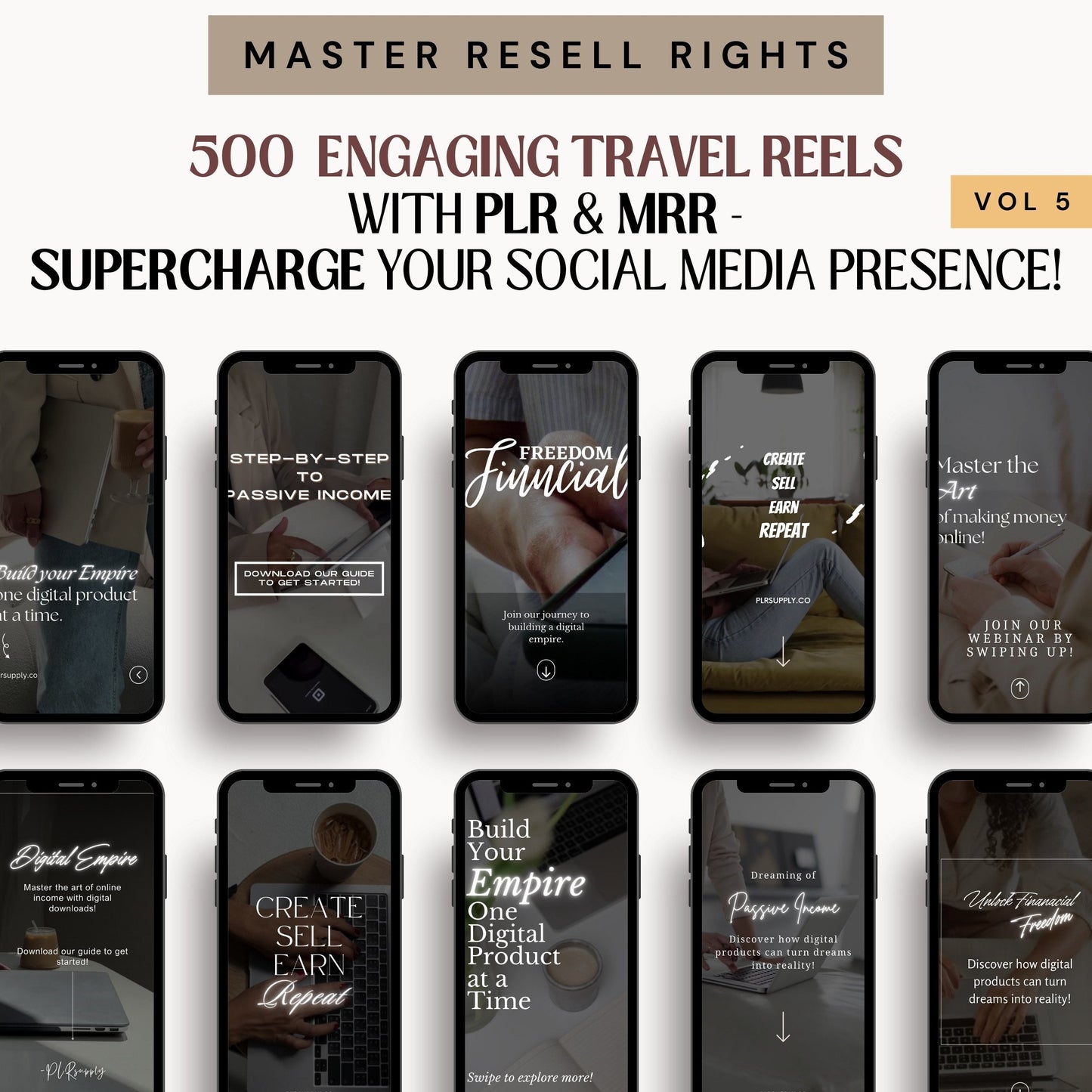 Faceless Instagram Reels Mega Bundle with Resell Rights- DFY Digital Product