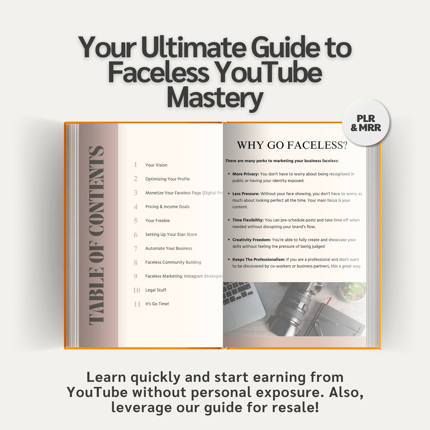 Youtube Faceless Marketing Automation Course with Resell Rights- DFY Digital Product