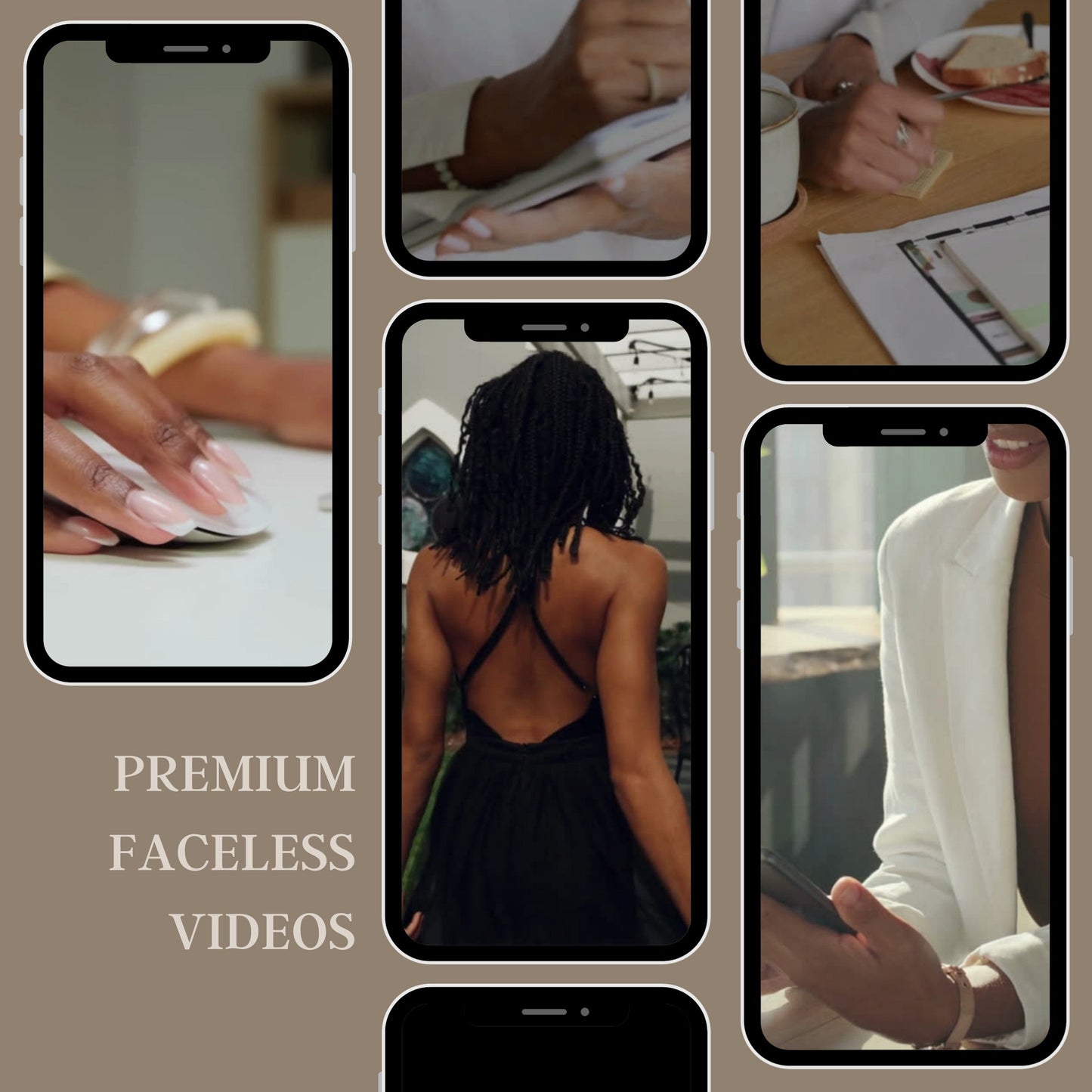 Melanin Faceless Videos Bundle Master Resell Rights- DFY Digital Product