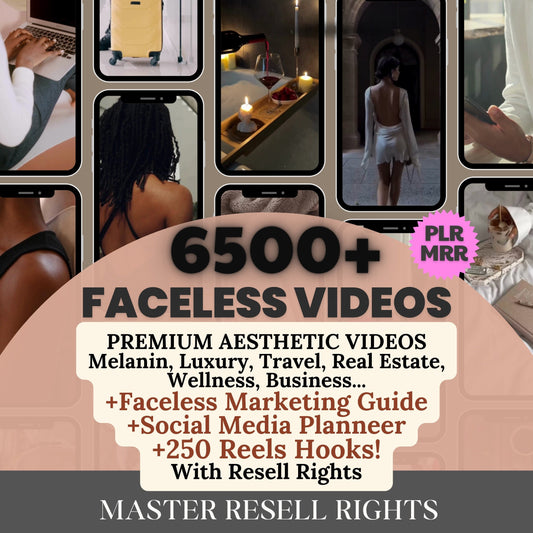 Ultimate Faceless Videos Bundle with Resell Rights and Bonuses