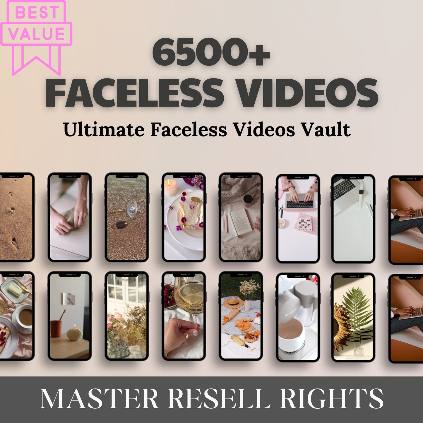 Ultimate Faceless Videos Bundle with Resell Rights and Bonuses