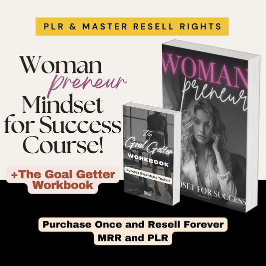 Woman Entrepreneur MRR Ebook  PLR Course - DFY Digital Product