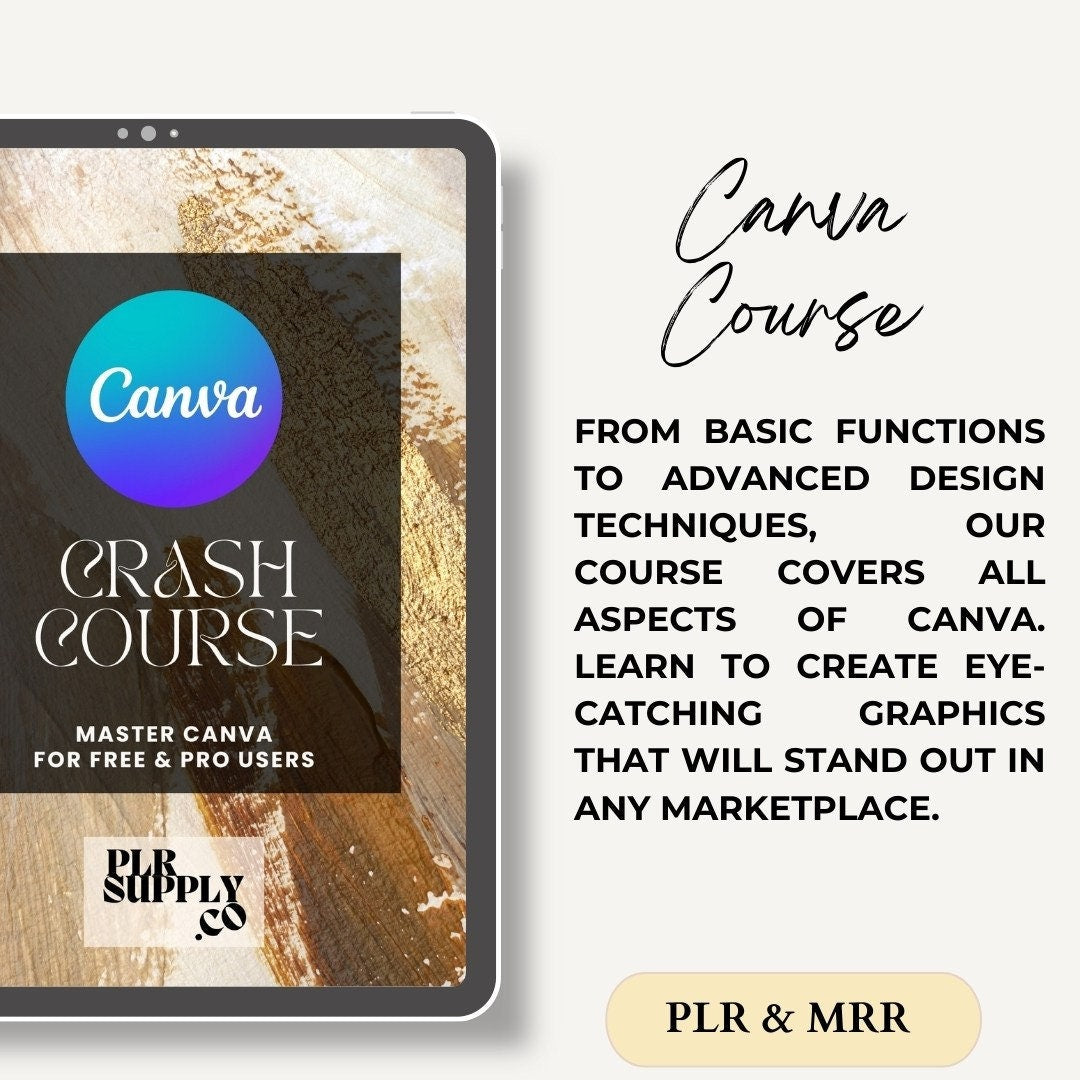 Ultimate PLR Templates Bundle, MRR Canva Templates