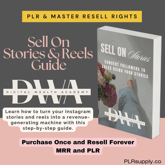 DWA Guide Faceless Marketing Done for You PLR Course to Make Money Online