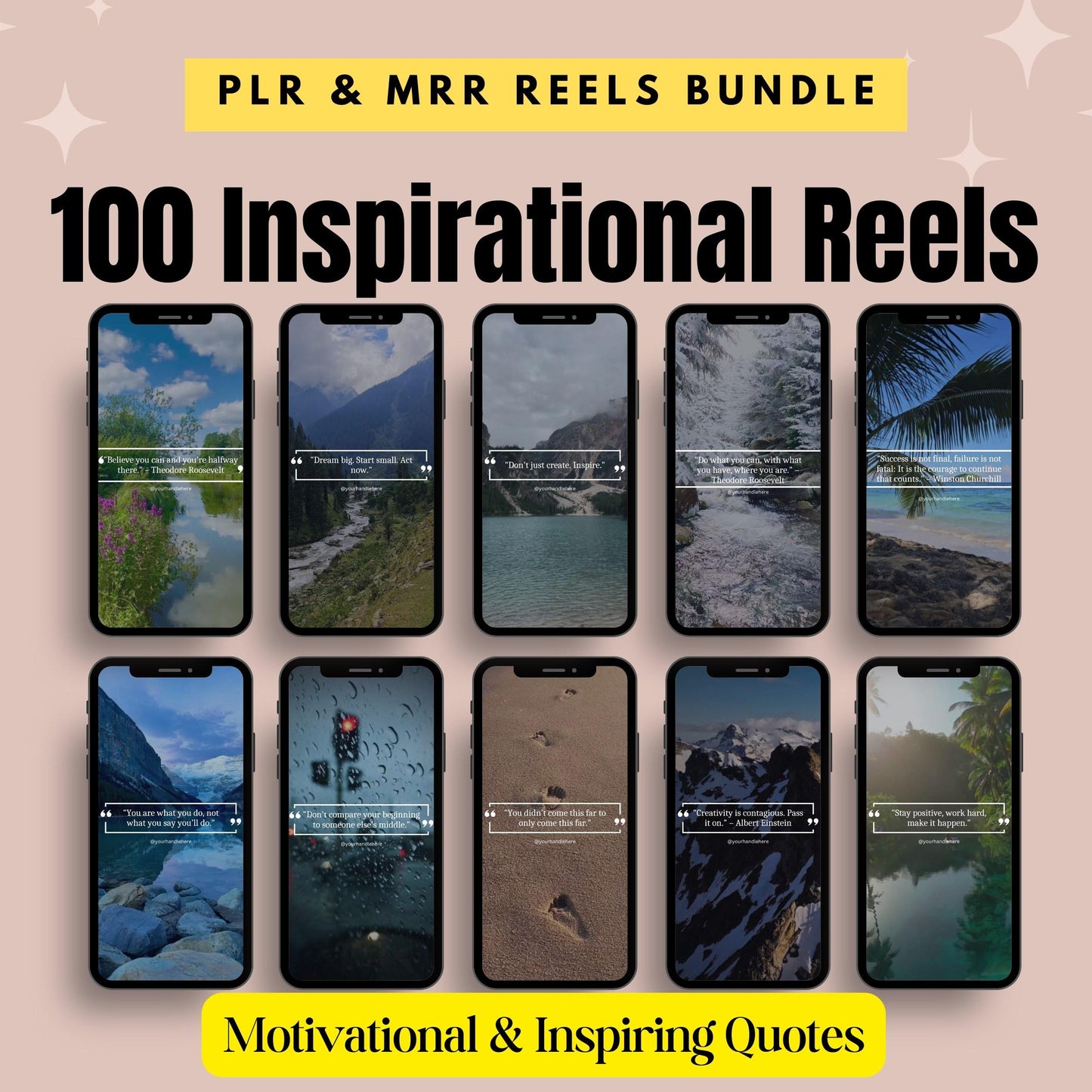 Motivational Reels MRR Inspirational Quotes Instagram Reels